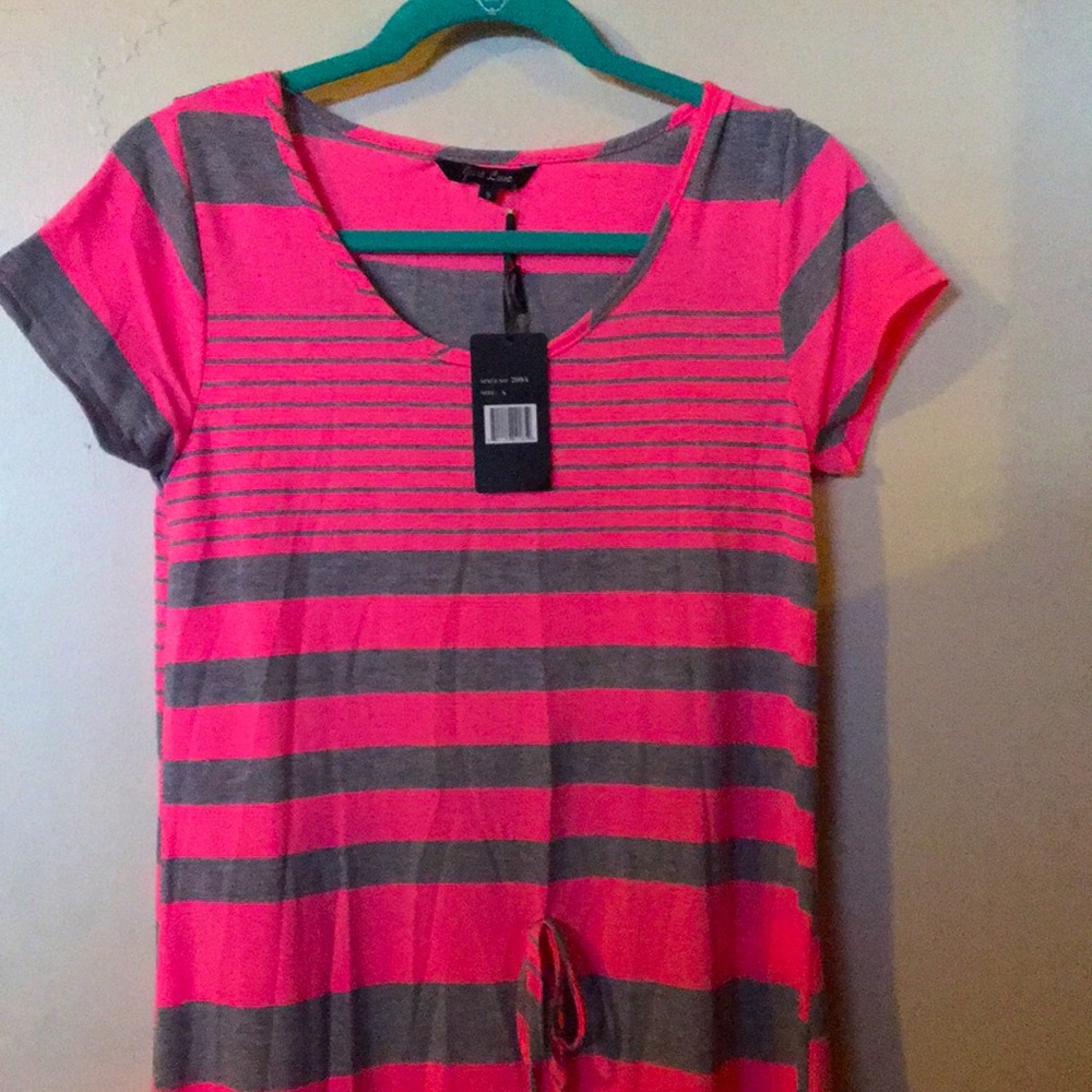 Cute pink maxi dress!